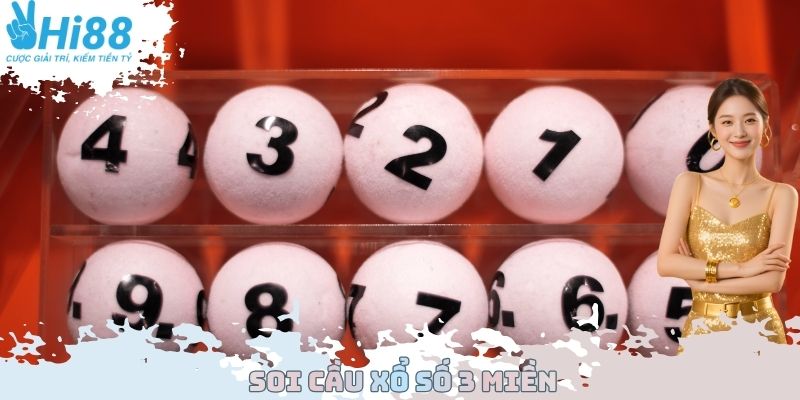 Soi Cầu Xổ Số 3 Miền - Cách Giải Mã Con Lô May Mắn 2025